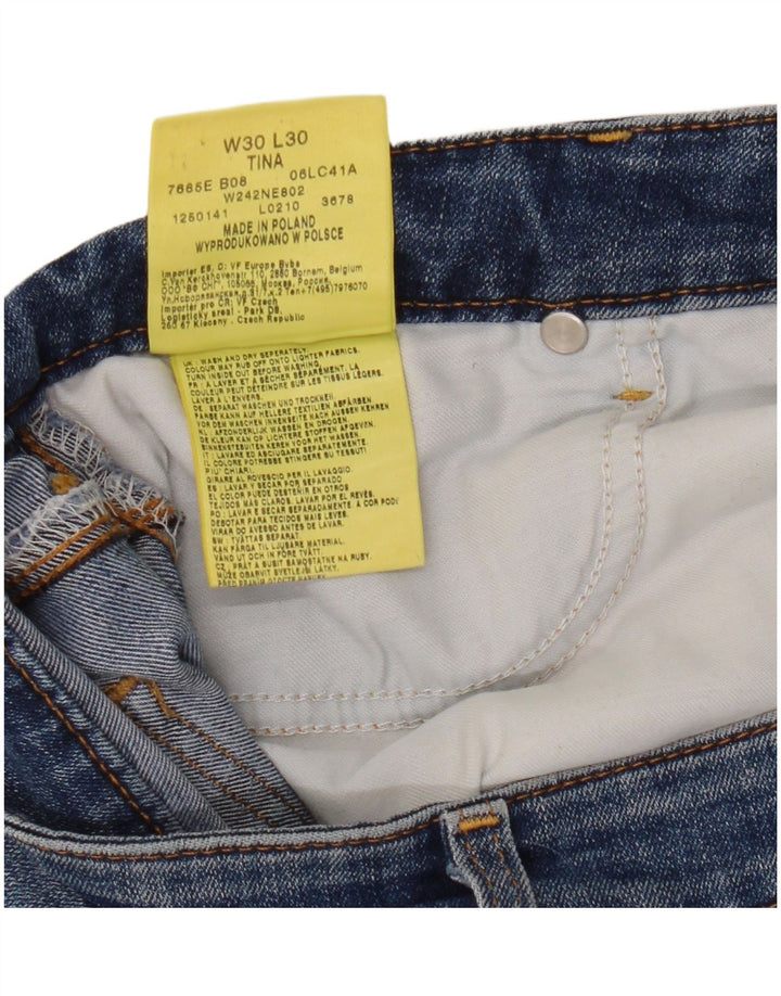 WRANGLER feminino TIna Bootcut jeans W30 L30 algodão azul