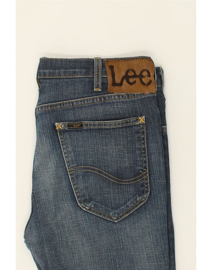 LEE Womens Jegger Straight Jeans W34 L30 Blue Cotton Vintage Lee and Second-Hand Lee from Messina Hembry 