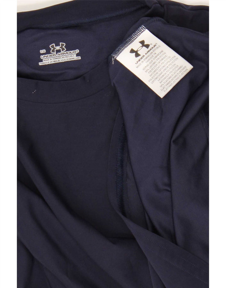 Camiseta masculina Under Armour grande poliéster azul marinho