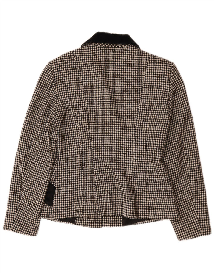 Jaqueta blazer feminina PHILOSOPHY DI ALBERTA FERRETTI Reino Unido 12 médio preto