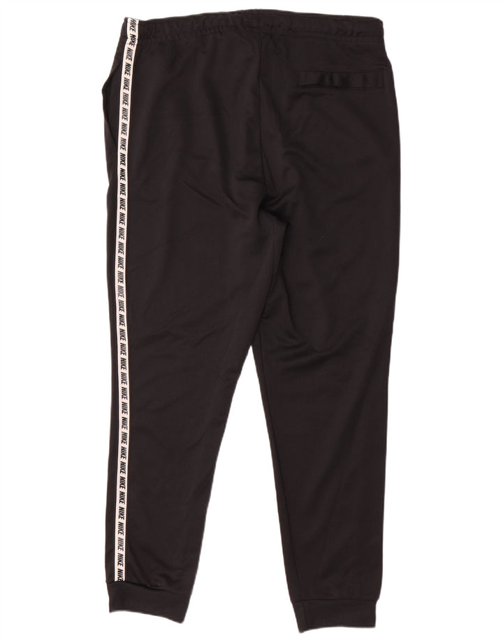 NIKE Mens Graphic Tracksuit Calças Joggers Grande Poliéster Preto