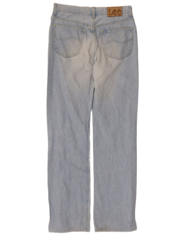 Lee Mens Straight Jeans W32 L32 Azul Algodão