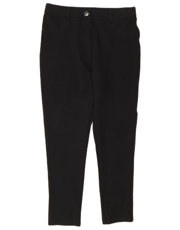 Zara Calça skinny casual feminina XL W32 L27 preta viscose