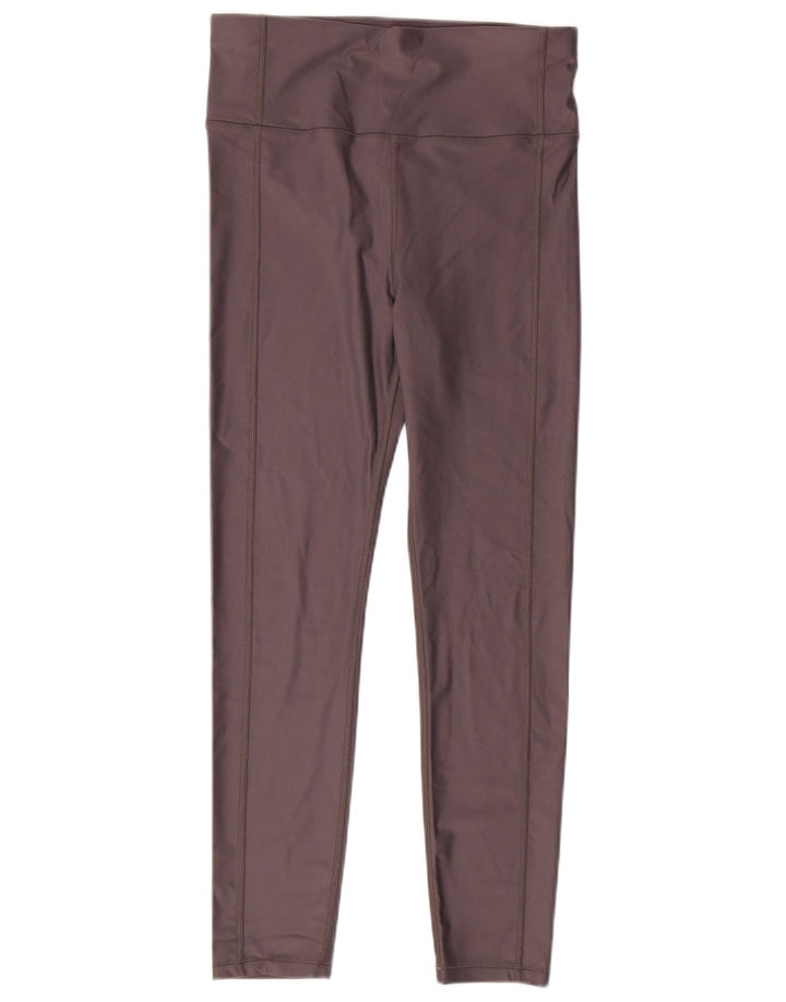 SWEATY BETTY Womens London Leggings Reino Unido 12 Poliamida cinza médio