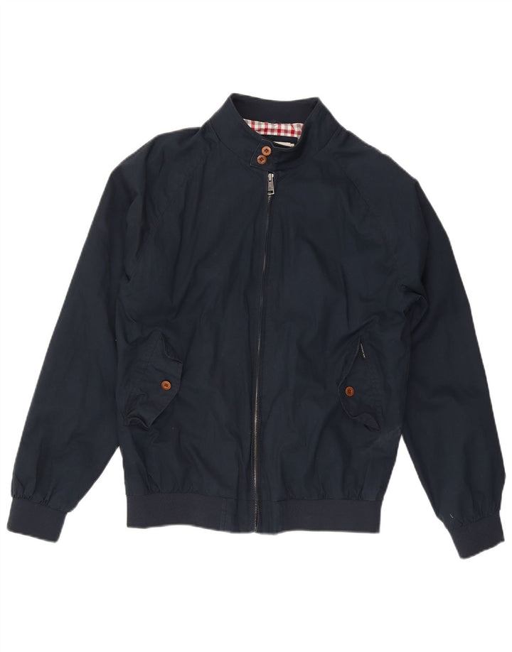 Jaqueta bomber masculina Ben Sherman UK 38 azul marinho médio