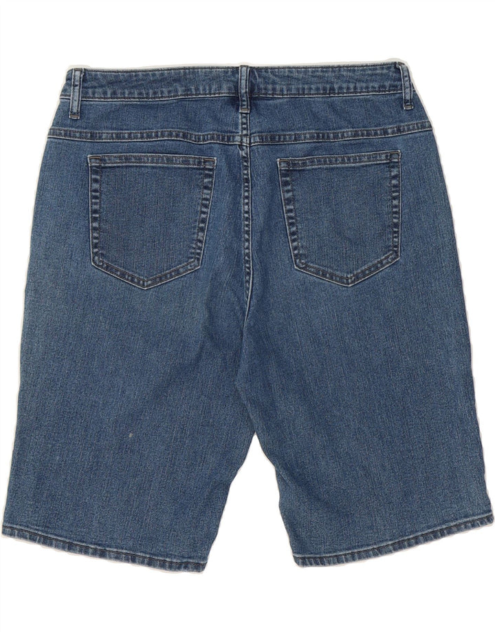 LEE Womens Riders Bermuda Denim Shorts US 16 2XL W36  Blue Cotton Vintage Lee and Second-Hand Lee from Messina Hembry 