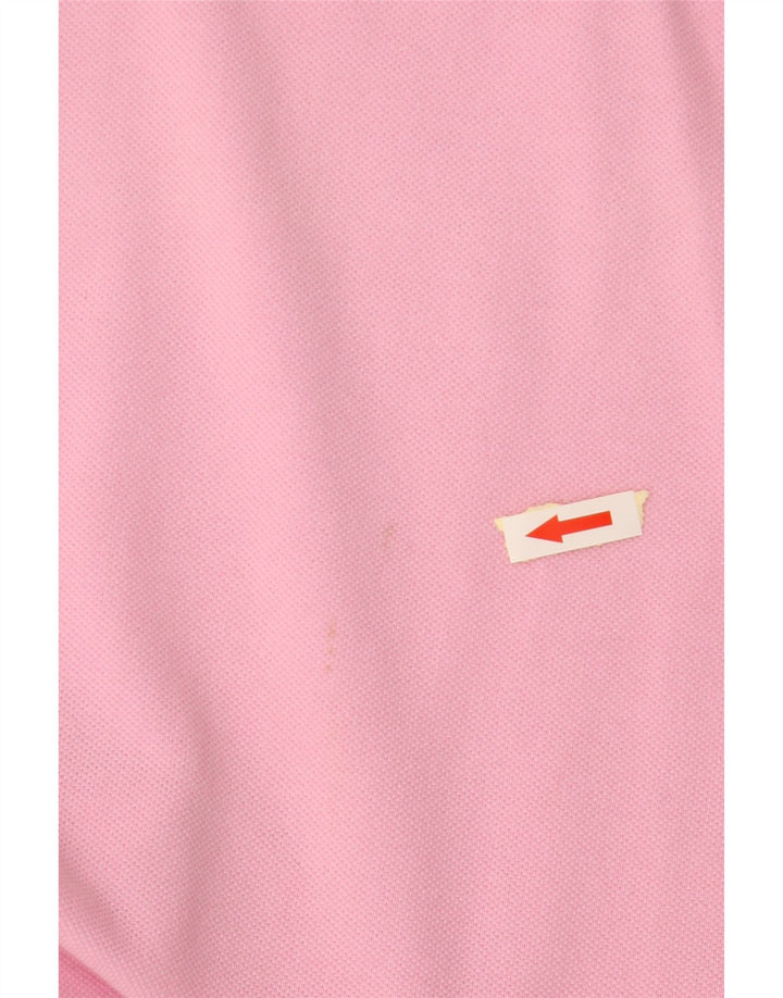 Camisa polo feminina MARINA YACHTING UK 12 rosa médio