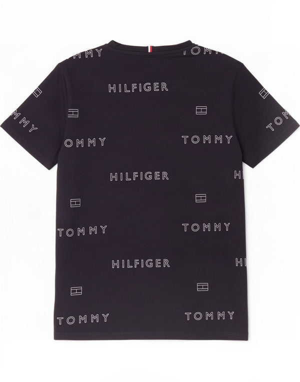 Camiseta Tommy Hilfiger Meninos Graphic 15-16 Anos Azul Marinho Algodão