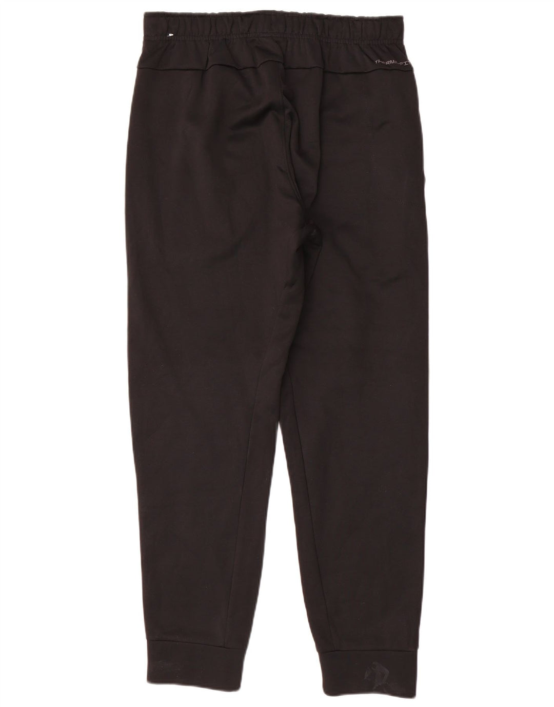 Calça de treino masculina Nike Therma-Fit de poliéster médio preto