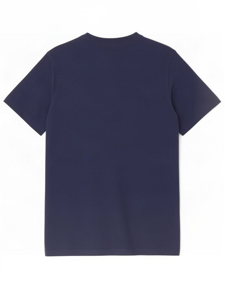 Nike Mens Camiseta Top Pequeno Azul Marinho