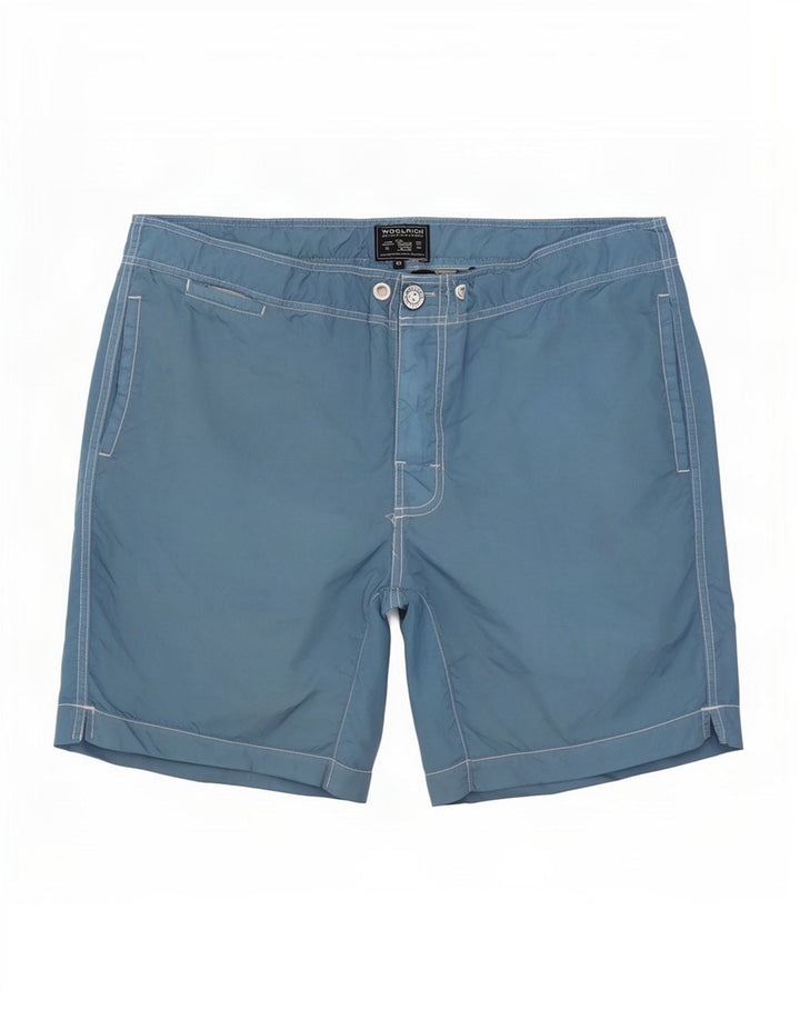 Shorts de natação masculino Woolrich grande azul nylon