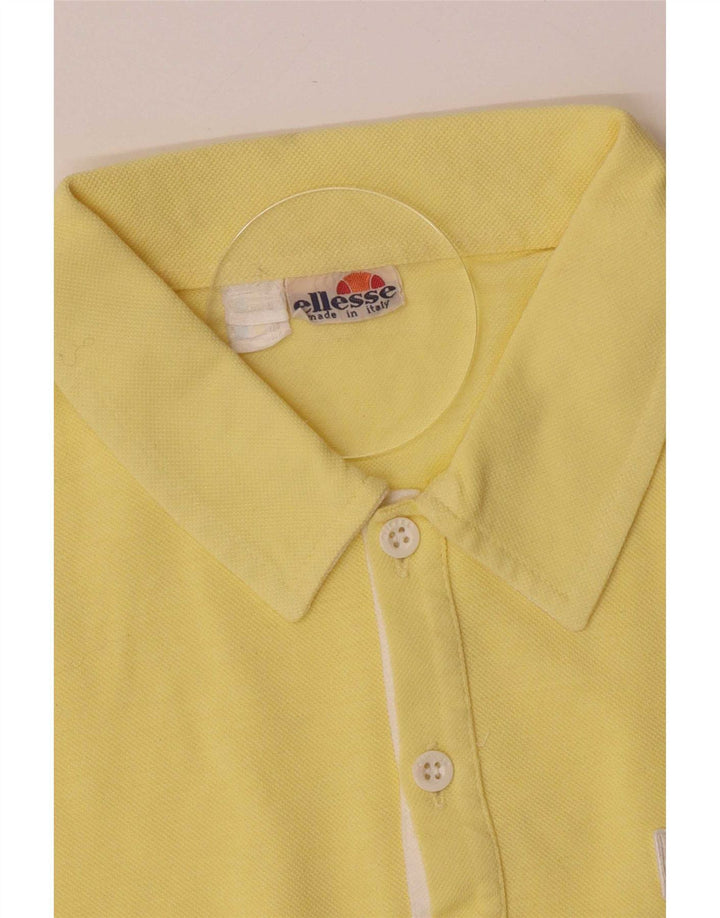 Camisa polo masculina Ellesse IT 48 amarelo médio