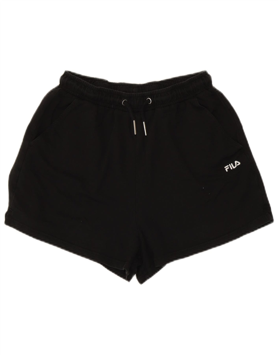 Shorts esportivo feminino Fila médio preto