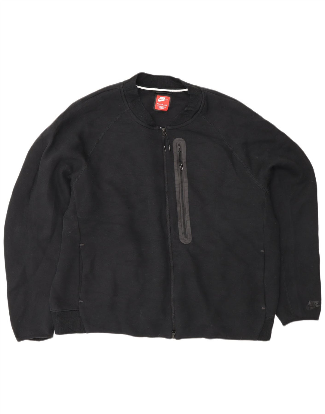 Nike Mens Treino Top Jacket 2XL Algodão Preto