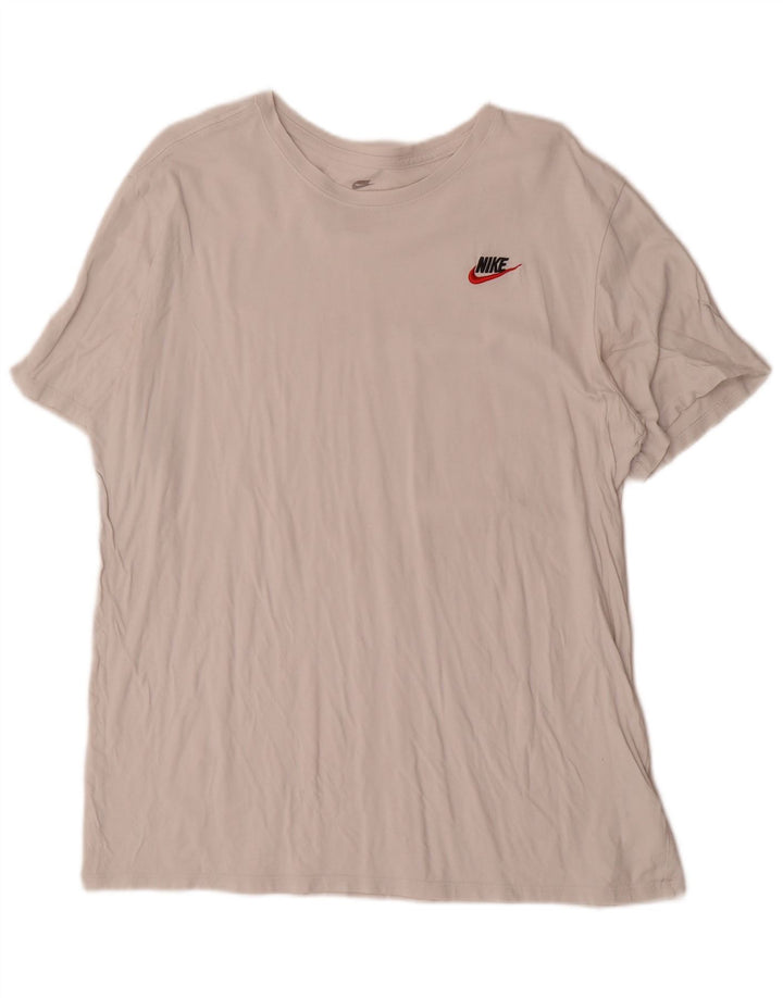 Camiseta masculina Nike Athletic Cut Top XL algodão branco