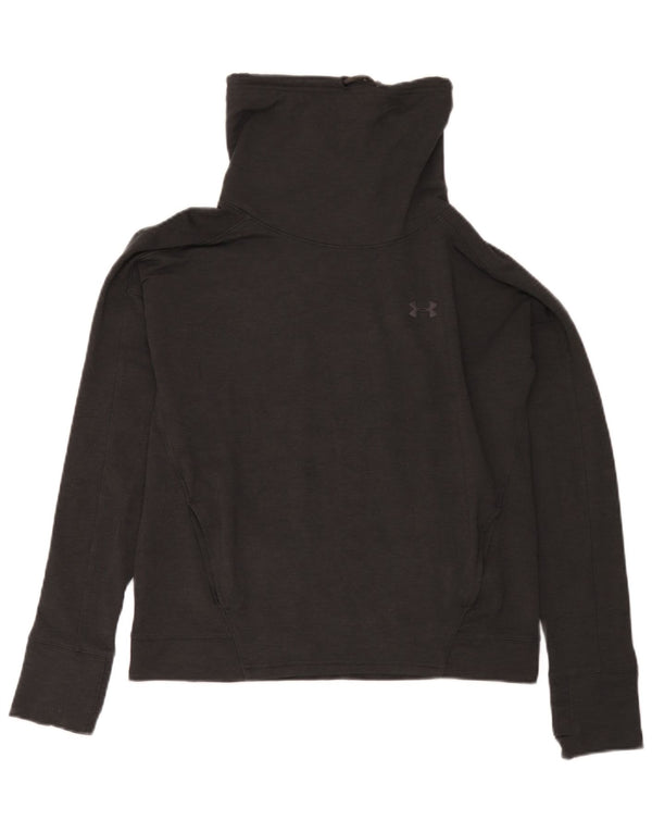 Under Armour moletom feminino jumper UK 14 poliéster preto médio