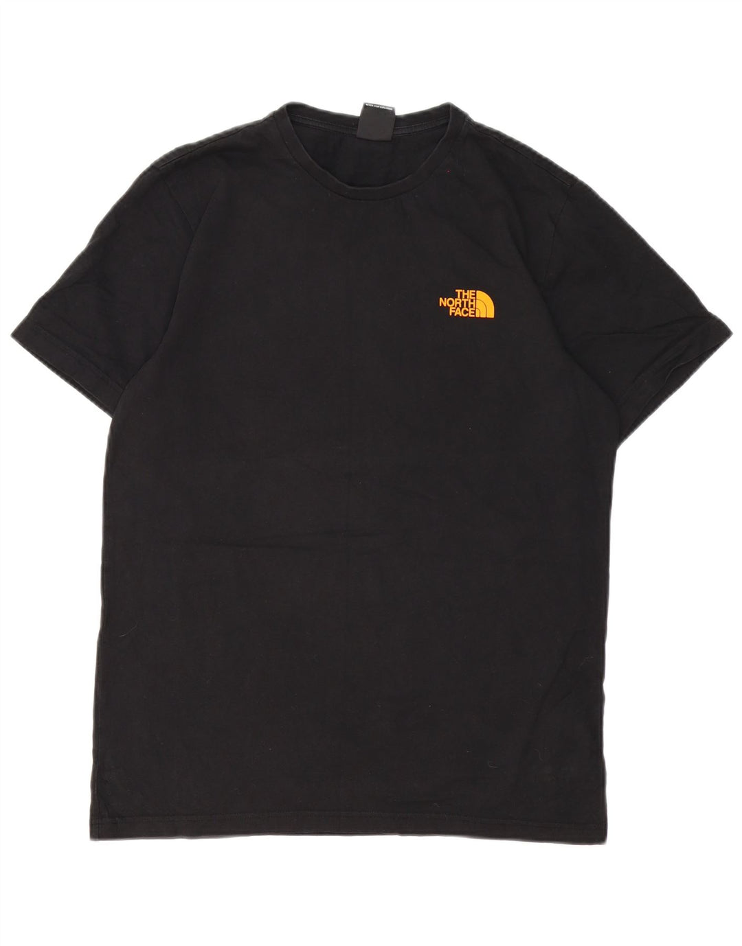 Camiseta gráfica masculina The North Face Top médio algodão preto