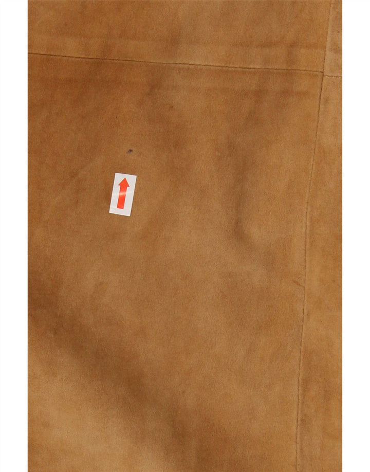 Saia feminina VINTAGE camurça linha A W24 XS marrom