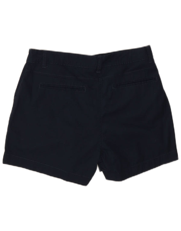 Shorts casuais femininos Mountain Warehouse UK 12 médio W30 azul marinho algodão