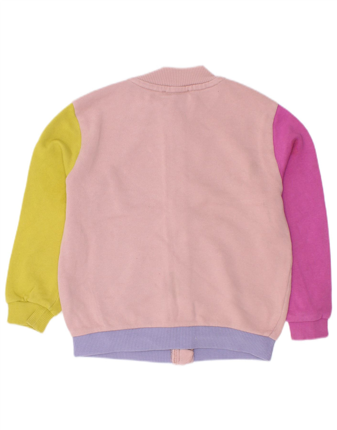 Casaco de treino feminino Benetton 2-3 anos Colorblock multicolorido