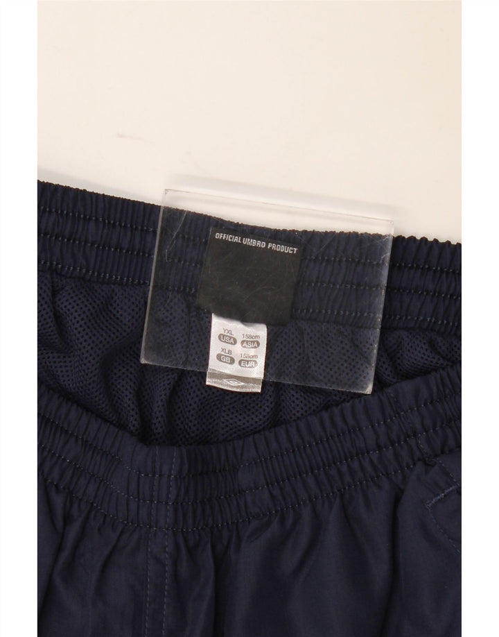 Calças de treino Umbro Menino 13-14 Anos XL Azul Marinho