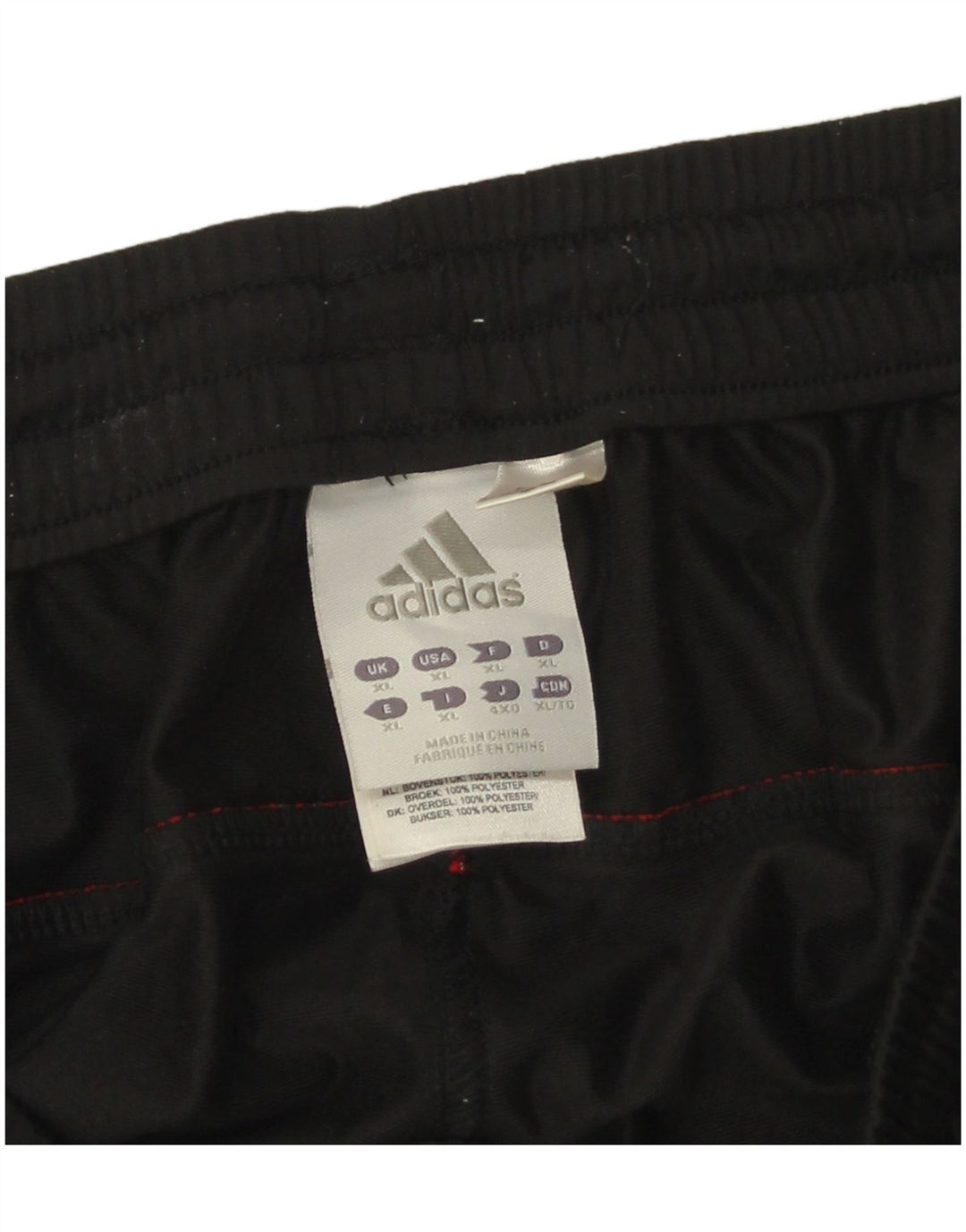 Calça Adidas Mens Treino XL Preto Poliéster