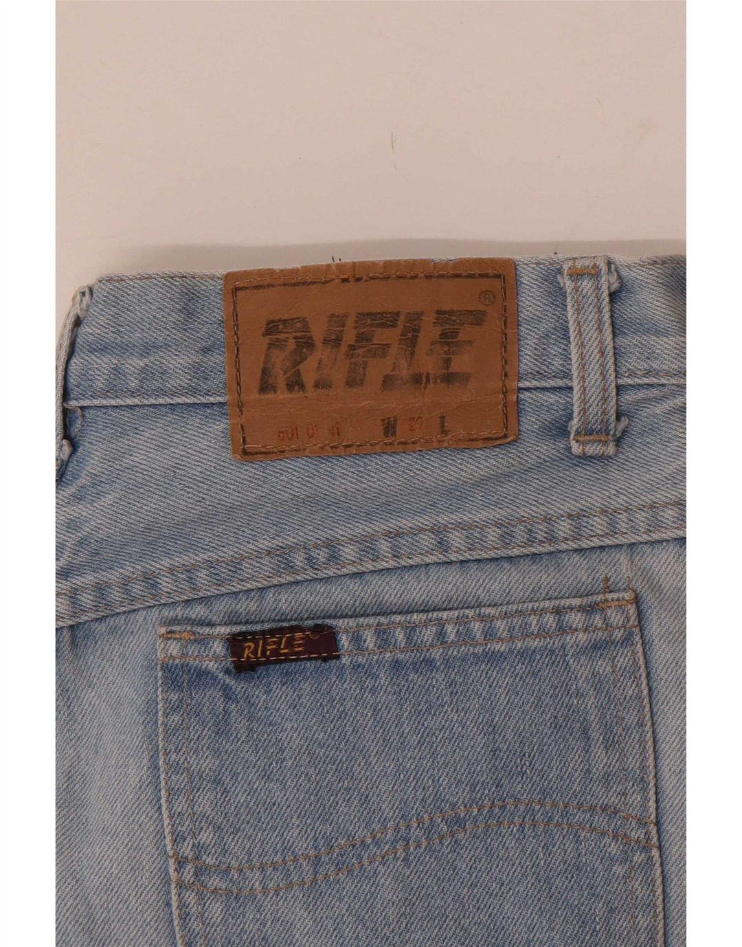 Saia jeans feminina Rifle W29 azul médio