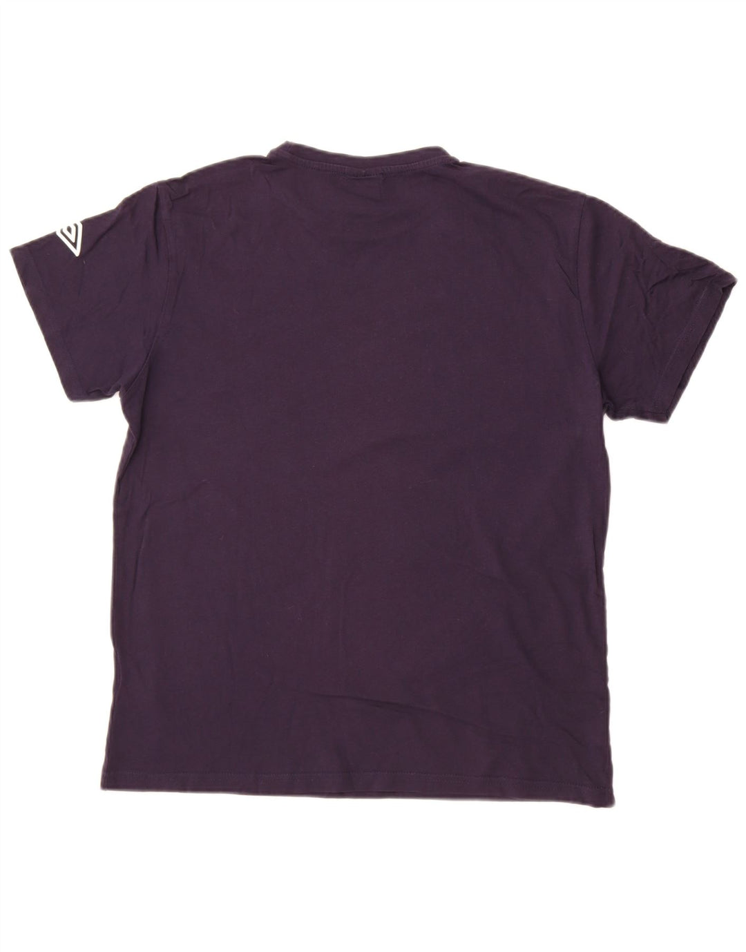 Camiseta gráfica masculina Umbro Top grande algodão azul marinho