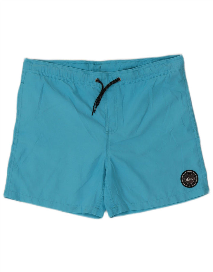 Shorts de natação masculino Quiksilver azul médio
