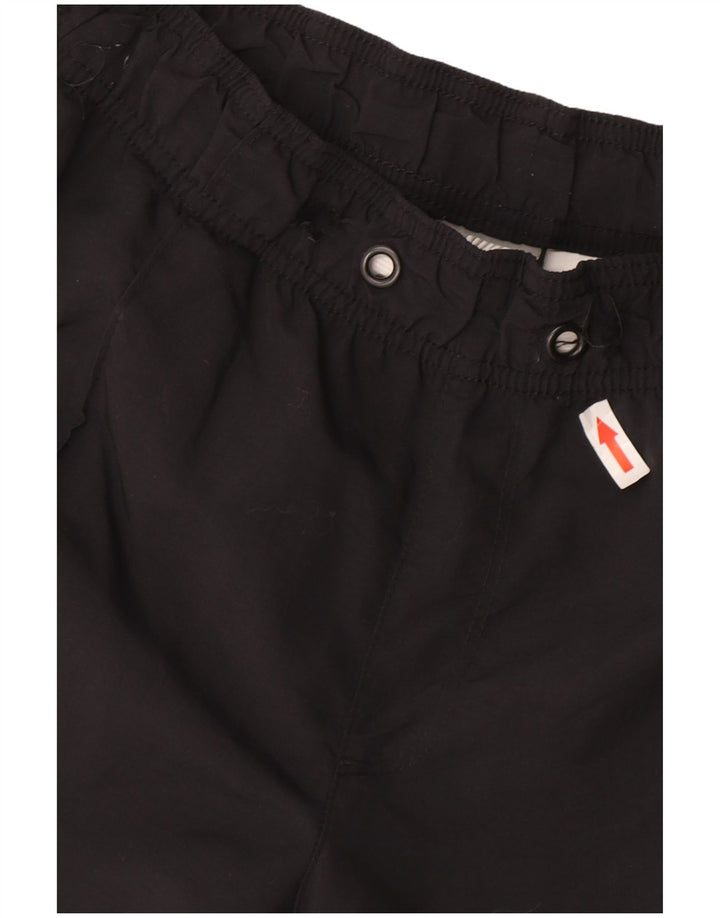 Calça de treino feminina Nike Joggers UK 12 médio preto nylon