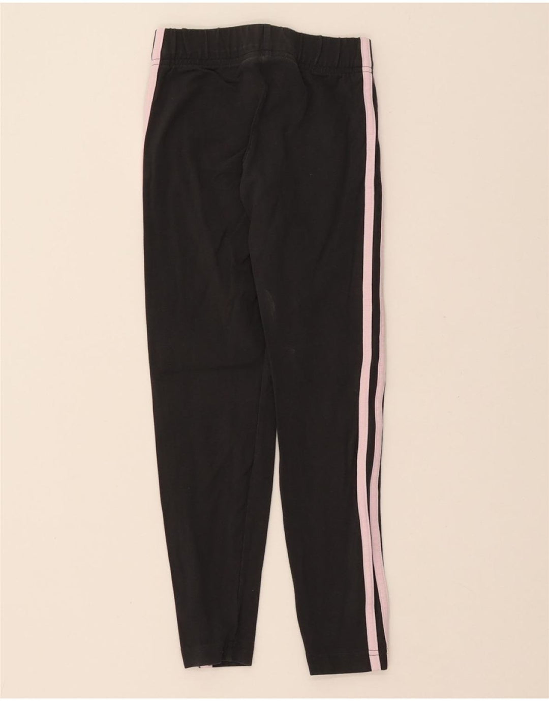 Leggings ADIDAS Meninas 9-10 Anos Algodão Preto