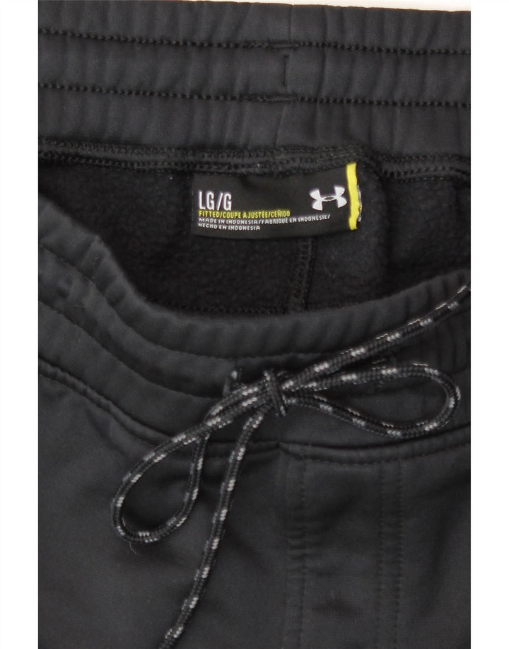 Under Armour Mens Calças de treino Joggers poliéster preto grande