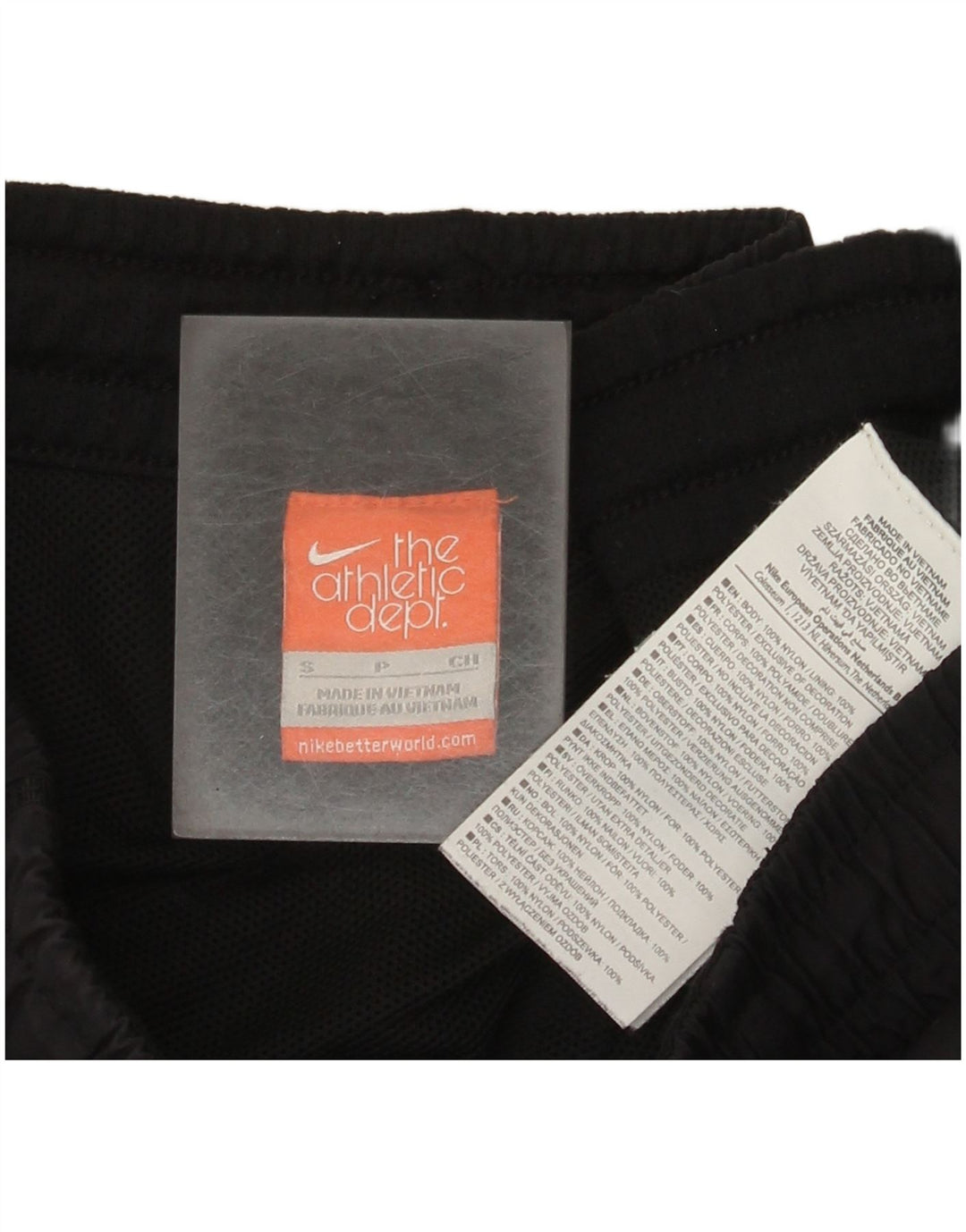 Nike Mens Sport Shorts Pequeno Preto Nylon