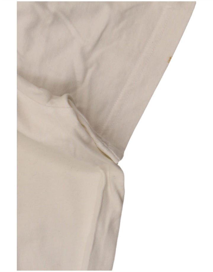 Camiseta masculina gráfica REEBOK grande algodão branco