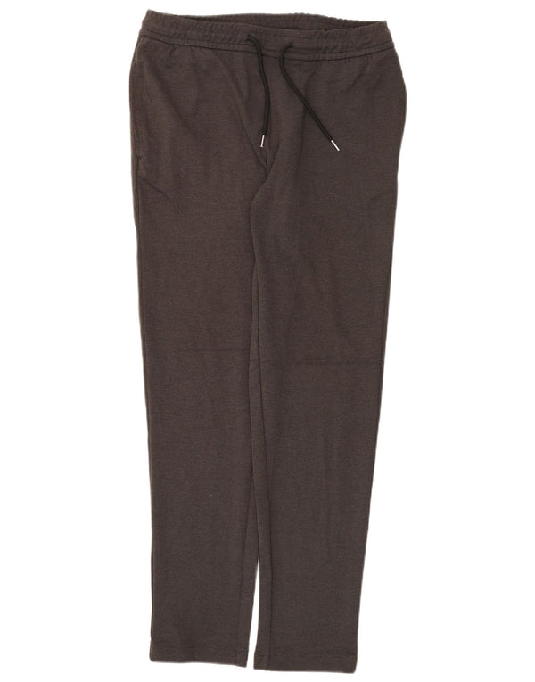 Calça de treino masculina Jack & Jones pequena cinza poliéster