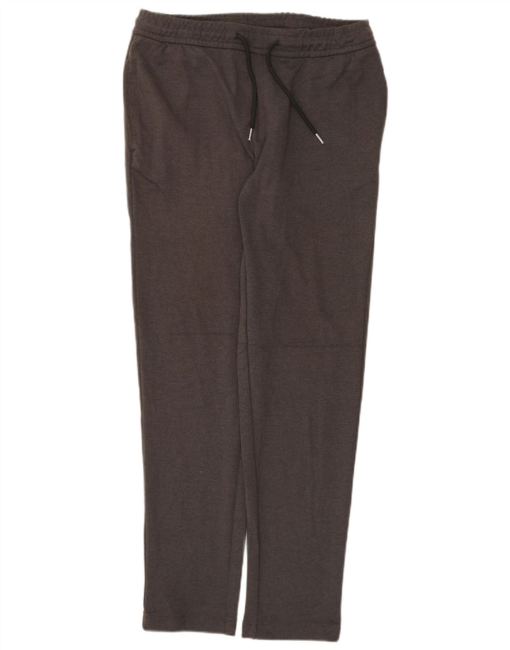 Calça de treino masculina Jack & Jones pequena cinza poliéster