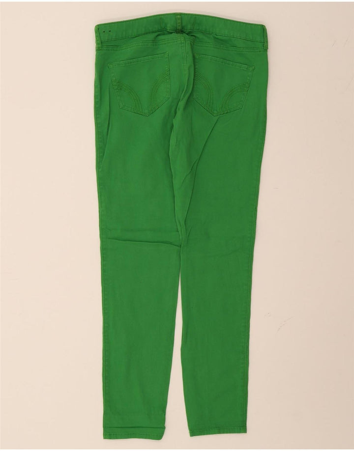 HOLLISTER Womens Slim Jeans W29 L29 Green Cotton Vintage Hollister and Second-Hand Hollister from Messina Hembry 
