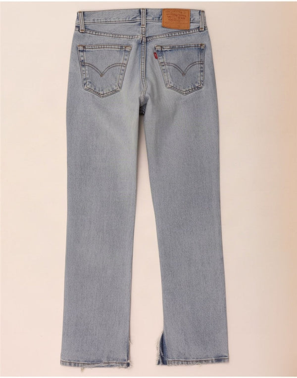 Calça jeans reta masculina Levi's W28 L30 azul
