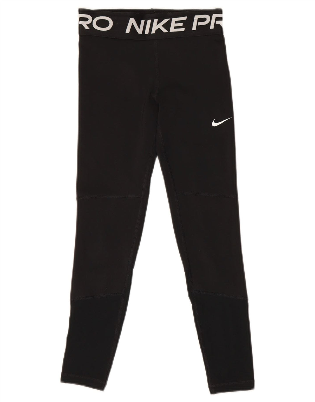 Leggings Nike Dri Fit Graphic para meninas de 9 a 10 anos, pequeno, preto, poliéster