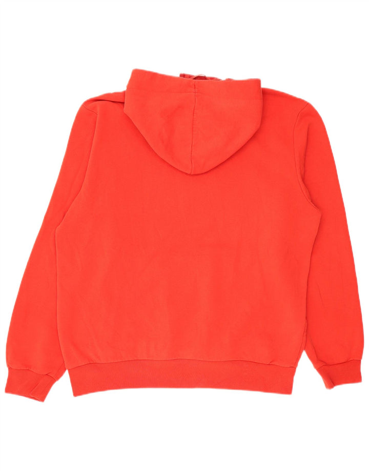 Puma Mens Graphic Hoodie Jumper Médio Vermelho