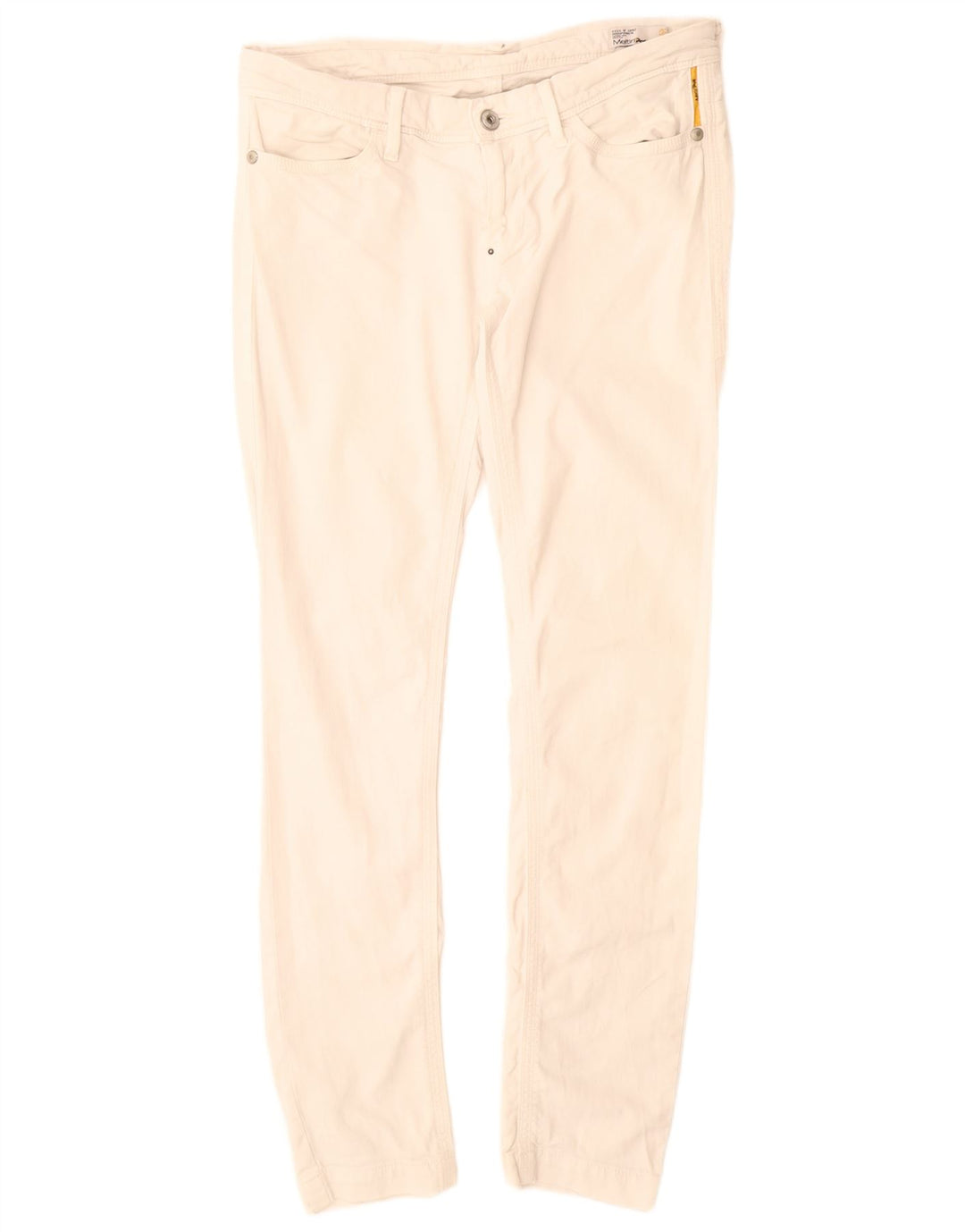 Meltin' Pot Calça Jeans Feminina Slim W36 L34 Algodão Branco
