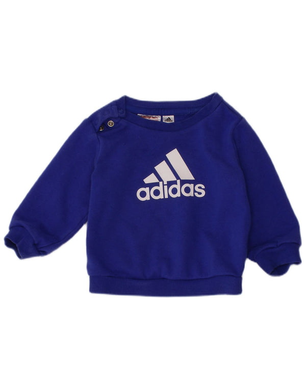 ADIDAS Baby Boys Graphic Treino Completo 3-6 Meses Azul Algodão