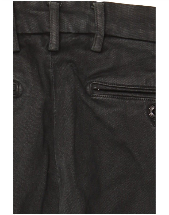 Replay Mens Zeumar Slim Jeans W29 L30 Algodão Preto