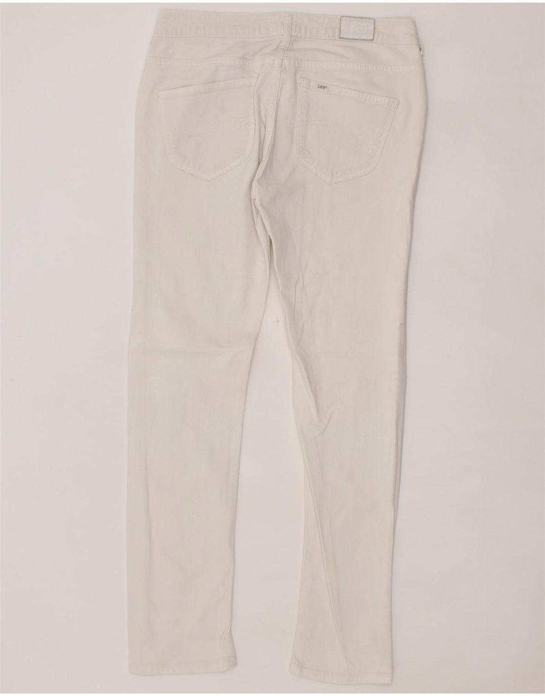 LEE Womens Slim Jeans W32 L31 White Vintage Lee and Second-Hand Lee from Messina Hembry 