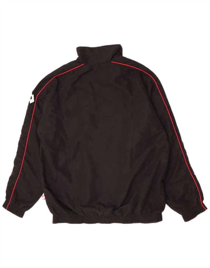 Lotto Mens Treino Top Jacket XL Preto Poliéster Esportes