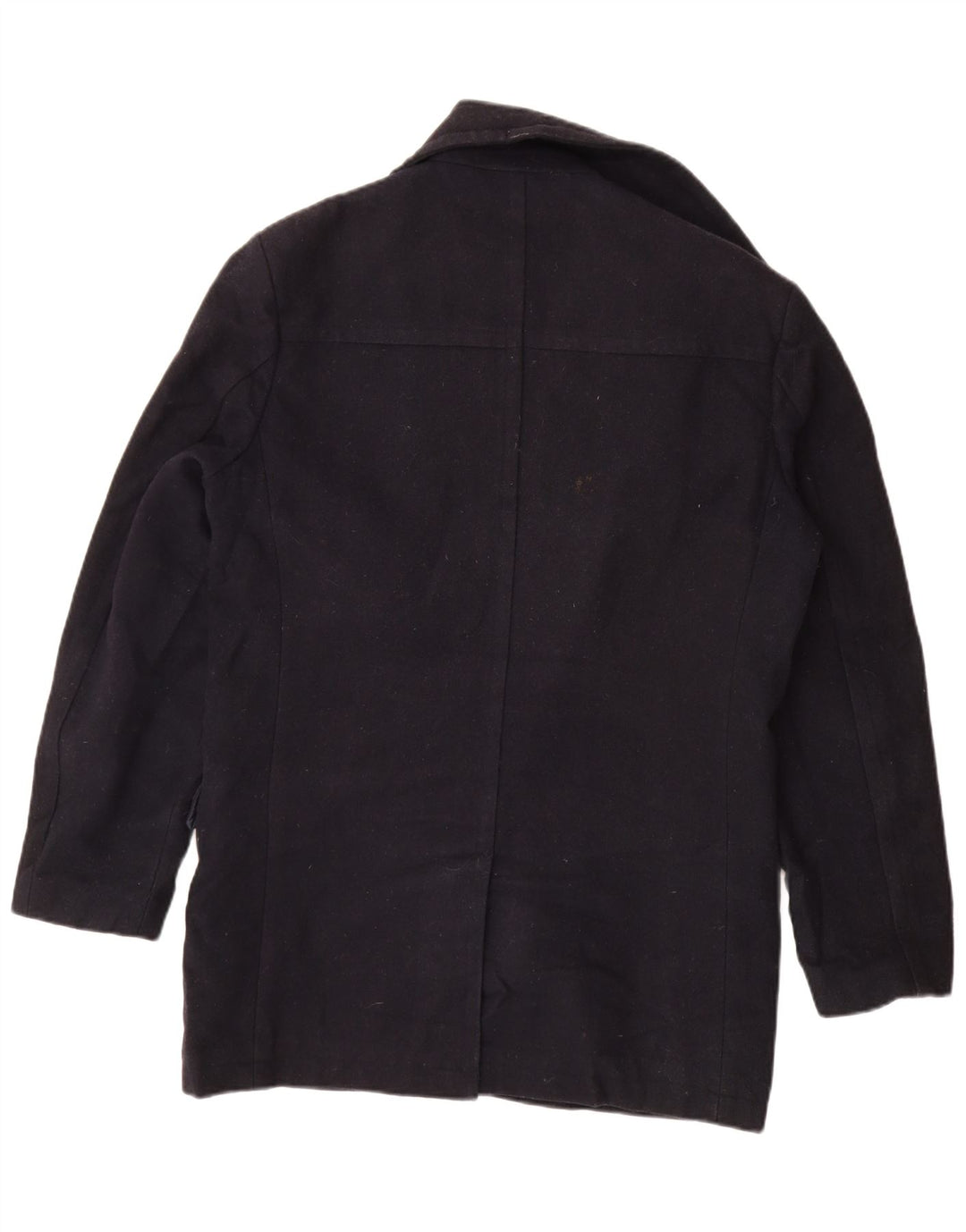 Casaco masculino com peito duplo FRENCH CONNECTION UK 40 grande azul marinho