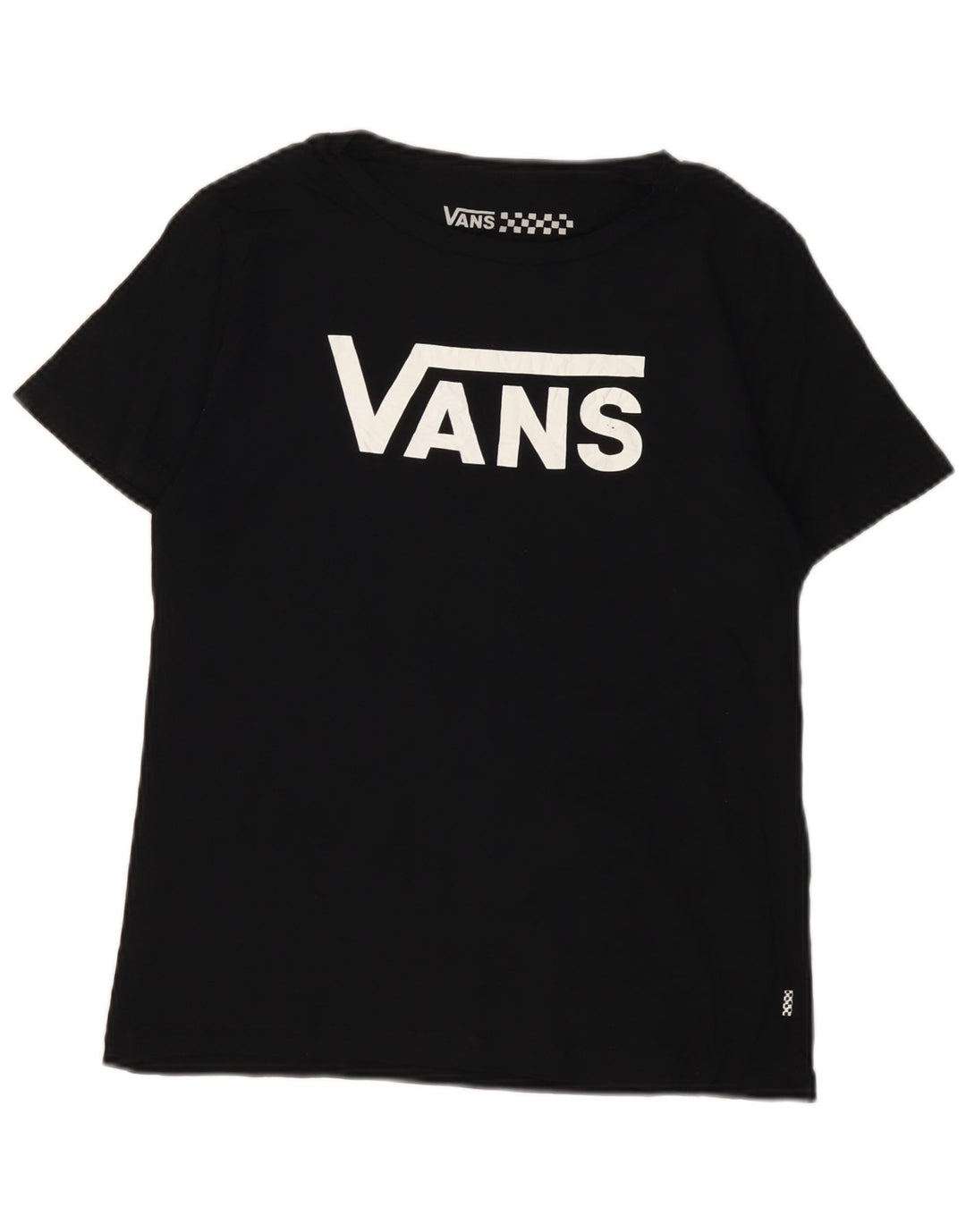 Camiseta feminina VANS com estampa gráfica UK 12 médio preto