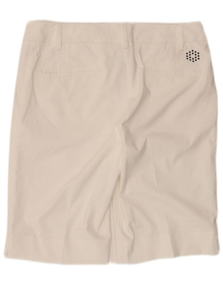 Shorts Chino Feminino Puma UK 12 Médio W34 Poliéster Branco