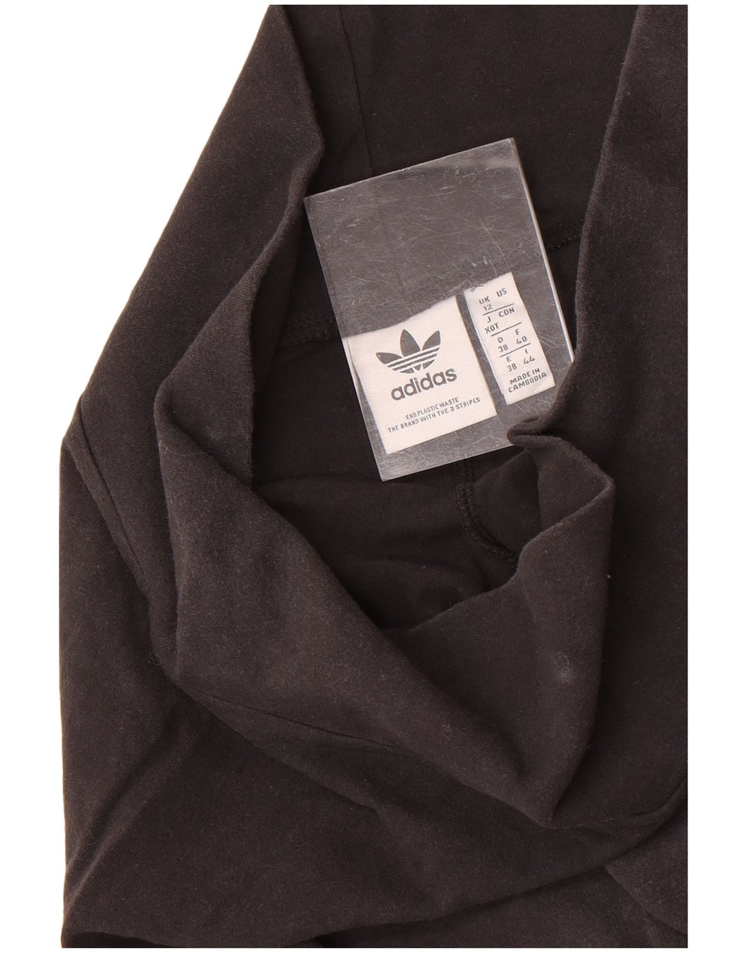Leggings Adidas Femininas UK 12 Médias Pretas