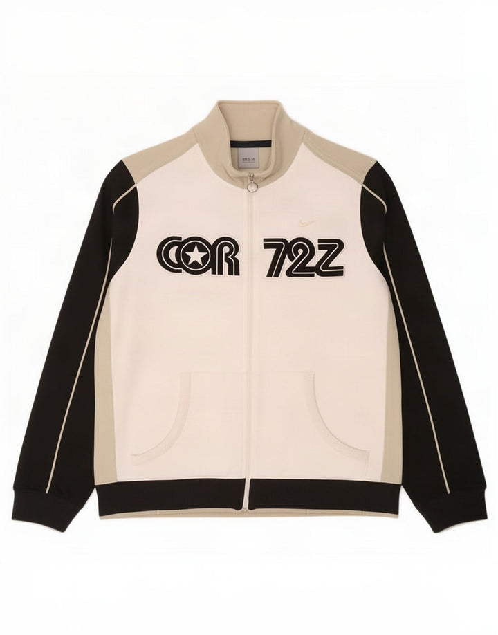 Jaqueta Nike Masculina Graphic Tracksuit Top UK 38/40 Médio Branco Colourblock